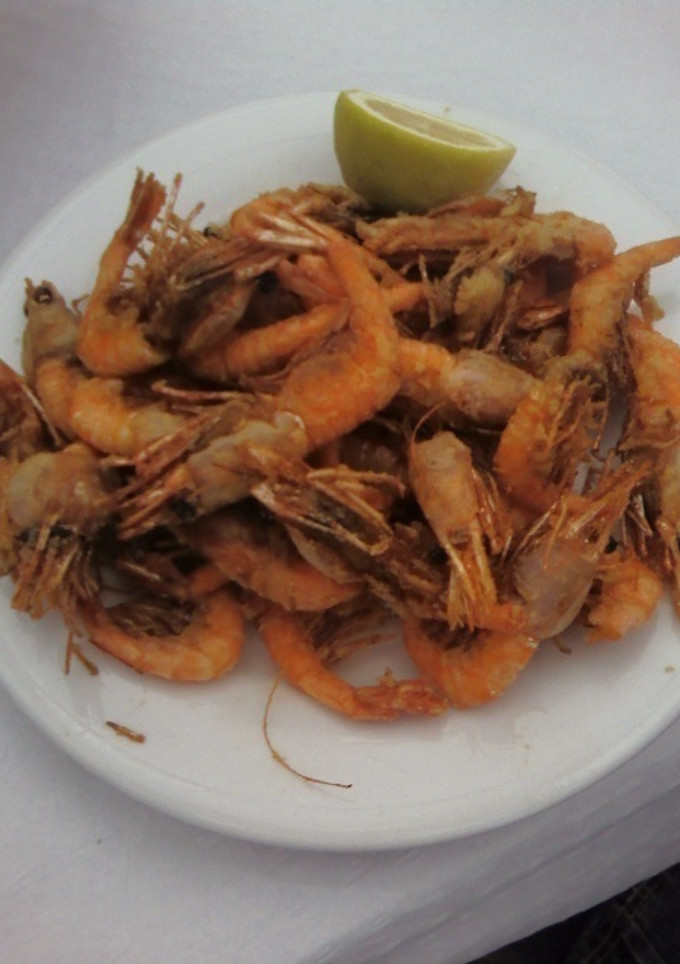 Una foto de Quisquillas fritas