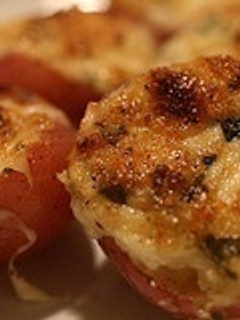 Una foto de Jacket potatoes (patatas rellenas inglesas)
