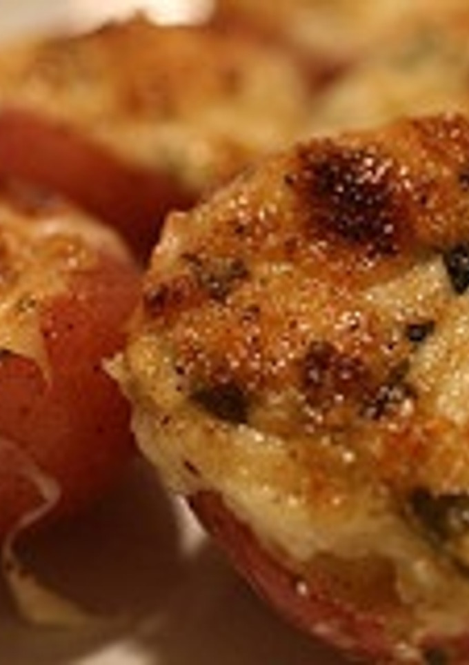 Una foto de Jacket potatoes (patatas rellenas inglesas)