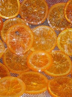 Una foto de Naranjas confitadas