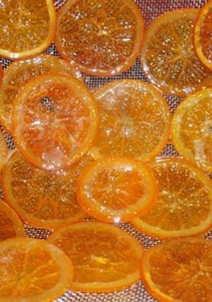Una foto de Naranjas confitadas