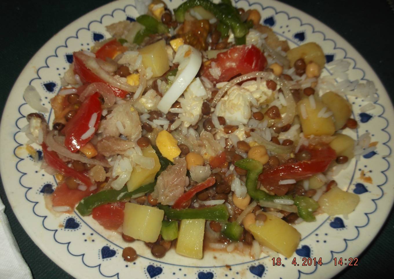 Ensalada típica de Semana Santa<br />