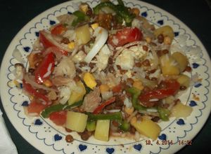 Una foto de Ensalada típica de Semana Santa