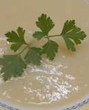 Crema de espárragos blancos