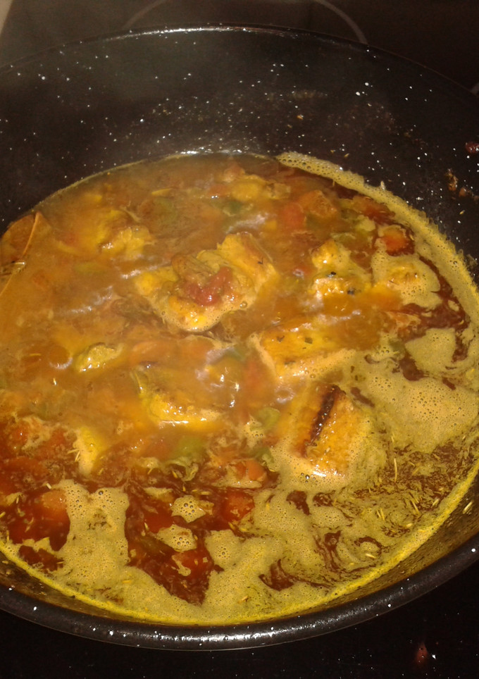 Una foto de Arroz caldoso con costillas