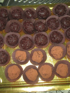 Una foto de Trufas al brandy caseras