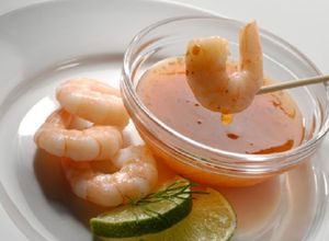 Una foto de Dip de Camarones