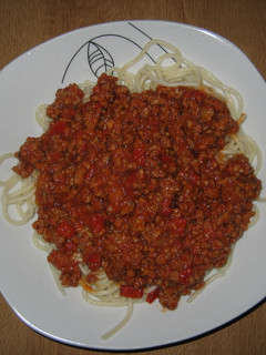 Una foto de Spaghetti Bolognesa
