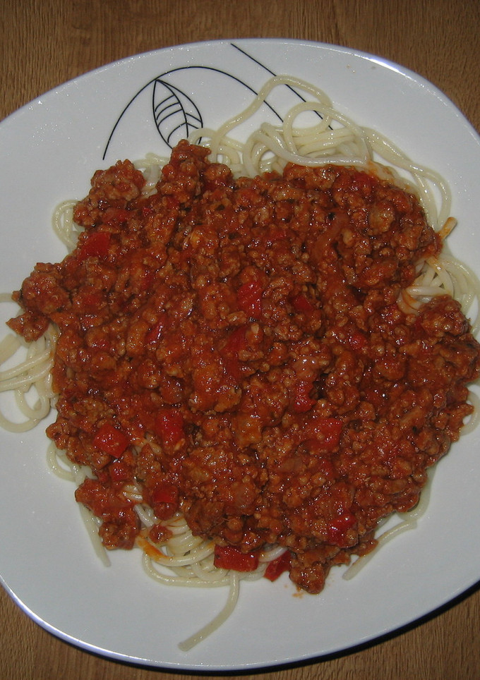 Una foto de Spaghetti Bolognesa