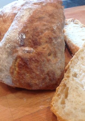 Una foto de Pan de chapata