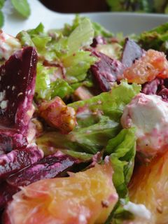 Una foto de Ensalada mediterránea de remolacha