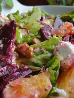 Una foto de Ensalada mediterránea de remolacha