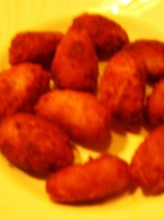 Una foto de Croquetas de palitos de cangrejo