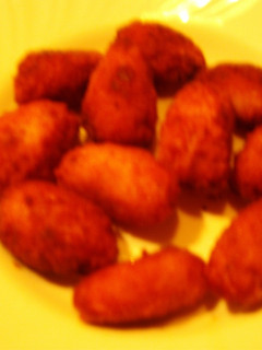 Una foto de Croquetas de palitos de cangrejo
