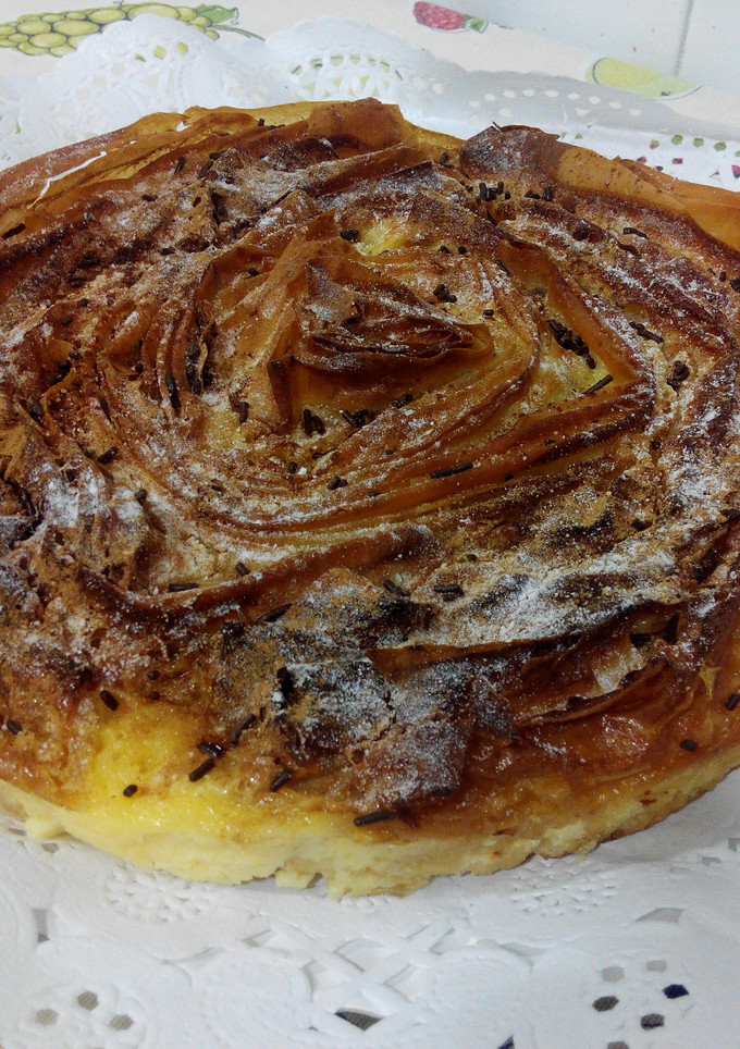 Una foto de Tarta de crema