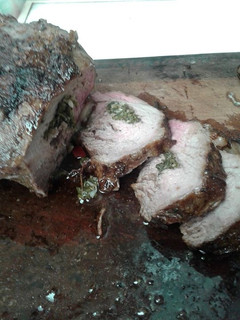Una foto de Asado a la parrilla de colita de cuadril con mechado tradicional