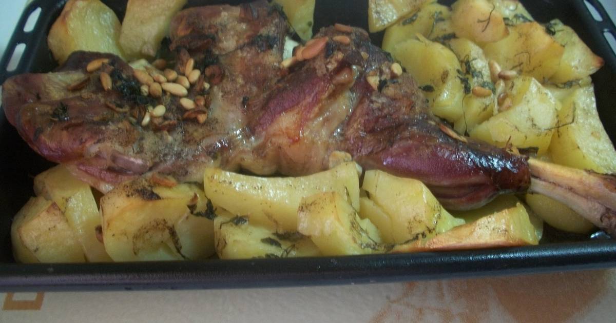 Cordero lechal asado a la murciana Receta de penchi briones garcia- Cookpad
