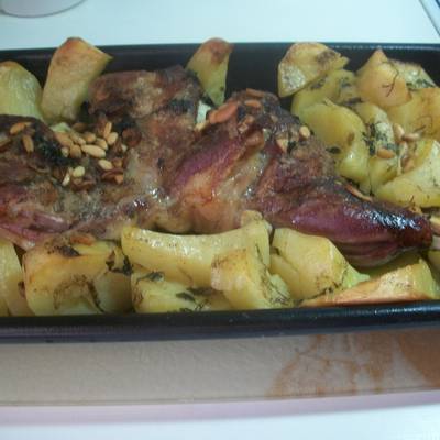 Cordero lechal asado a la murciana Receta de penchi briones garcia- Cookpad