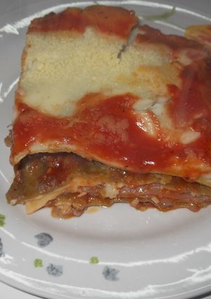 Una foto de Lasagna mixta