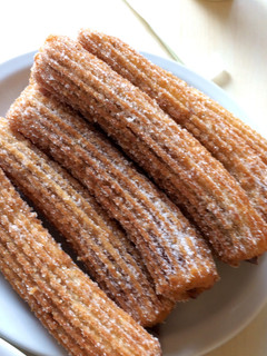 Una foto de Churros rellenos