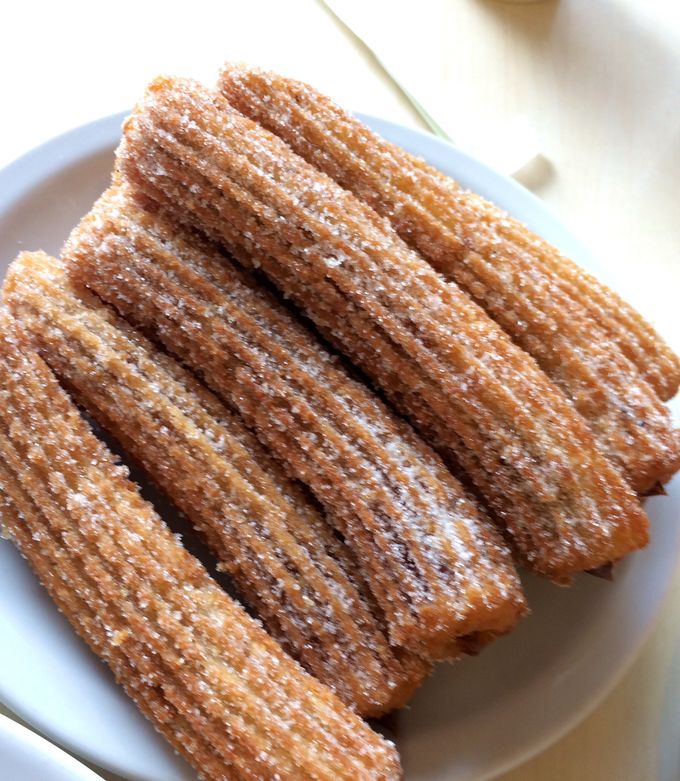 Una foto de Churros rellenos