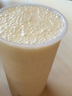 Una foto de Cómo hacer un licuado de banana