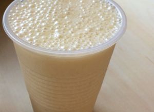 Una foto de Cómo hacer un licuado de banana