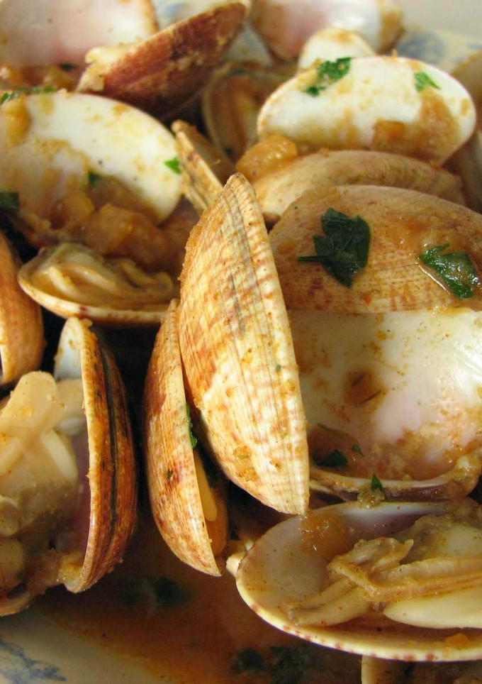 Una foto de Almejas lame-lame, receta gallega tradicional