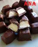 Bombones kinder caseros