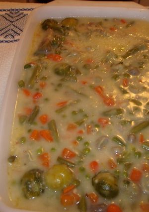 Una foto de Velouté de verduras