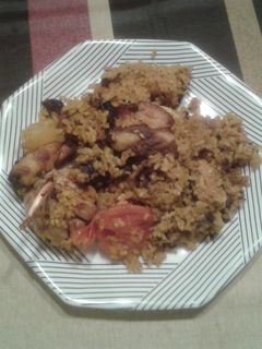 Una foto de Arroz al horno