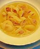 Pasta rellena de Navidad