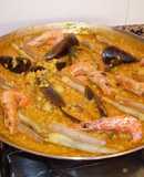 Paella de mariscos (Thermomix 31)