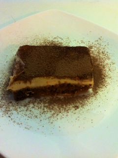 Una foto de Tiramisú sin huevo