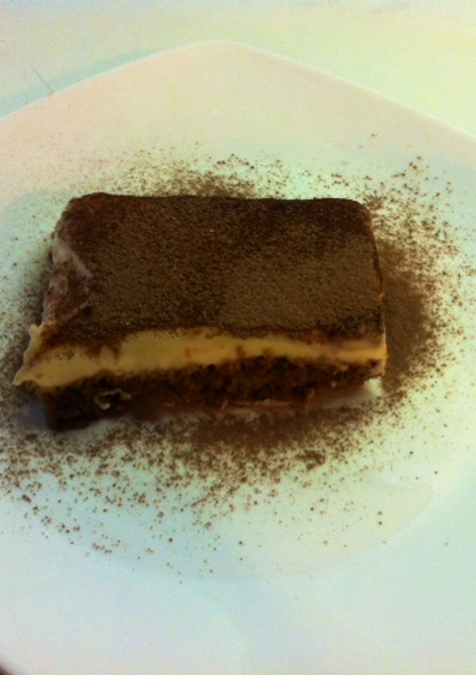 Una foto de Tiramisú sin huevo