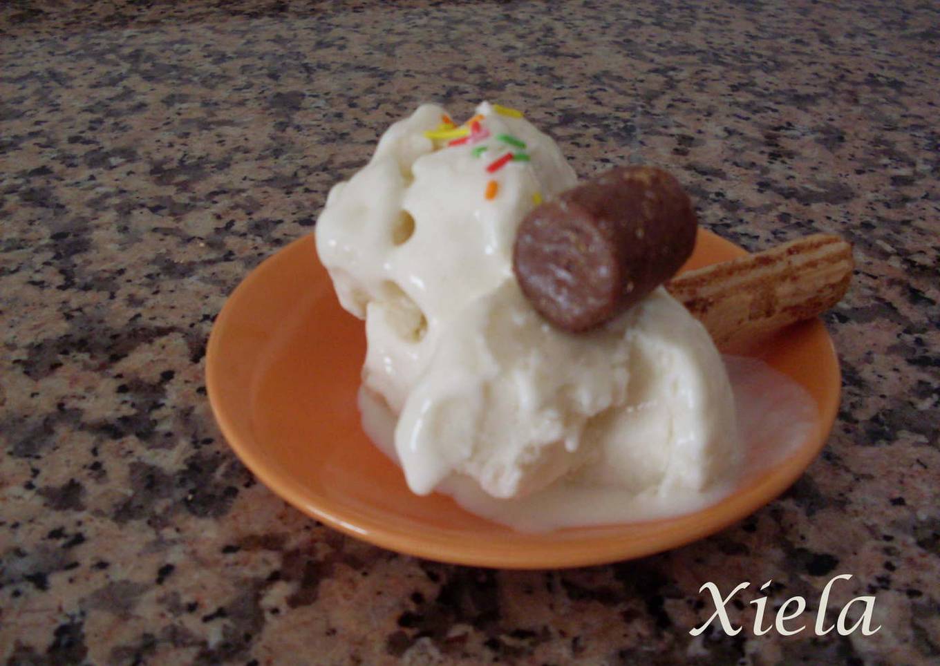 Mi helado de coco