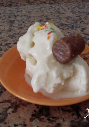 Una foto de Mi helado de coco