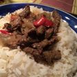 Carne asada marinada