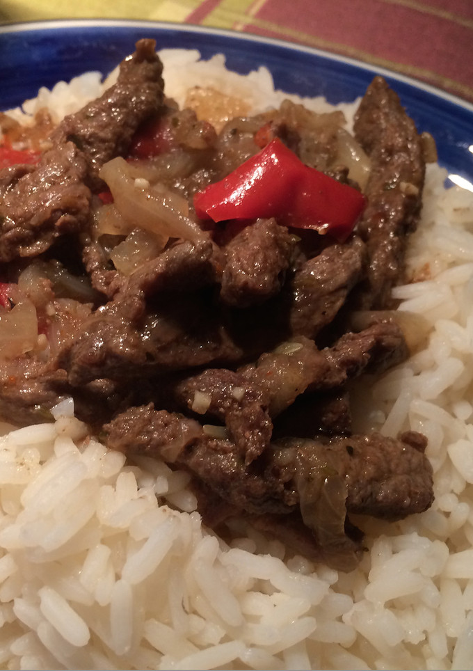Una foto de Carne asada marinada