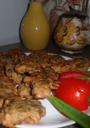 Una foto de Croquetas de acelga y papas