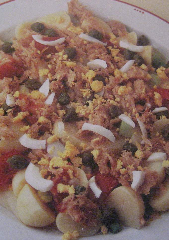 Una foto de Salpicón de patatas