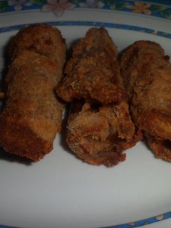 Una foto de Milanesas como niños envueltos