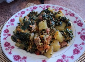 Una foto de Fricasé de acelga