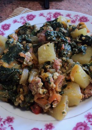 Una foto de Fricasé de acelga