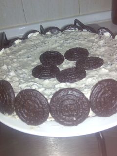 Una foto de Tarta de chocolate y oreo