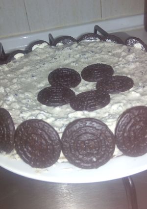 Una foto de Tarta de chocolate y oreo