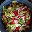 Ensalada mixta para el asado