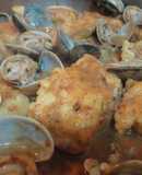 Merluza en salsa de erizos