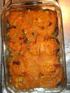 Una foto de Lasaña o lasagna de berenjenas