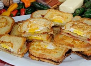 Una foto de Sandwich para el desayuno